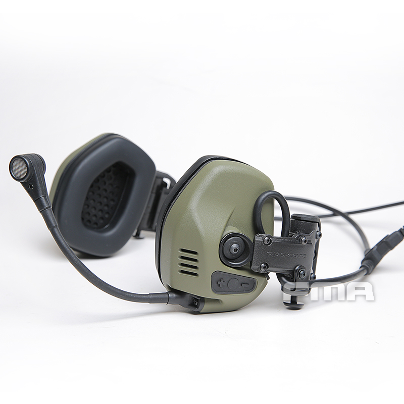 FMA RAC tactical headphones BK/DE/RG/MC/AOR1 TB1317 - Headset - FMA.HK